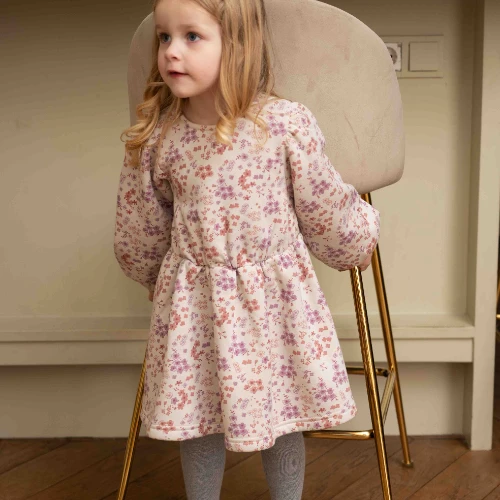 House of Jamie balloon dress floral winter muse-2