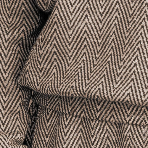 House of Jamie shoulder sweater sandshell zig zag jacquard-4