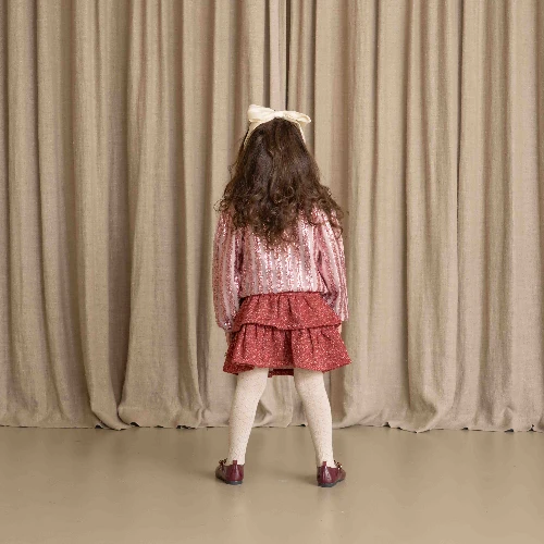 House of Jamie puff balloon sequins jumper rose mauve-6