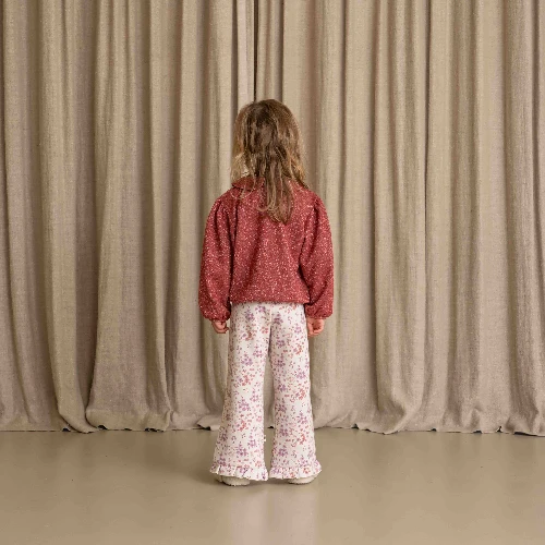 House of Jamie ruffled pants floral winter muse-4