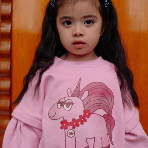 Daily Brat sassy unicorn sweater pink-2
