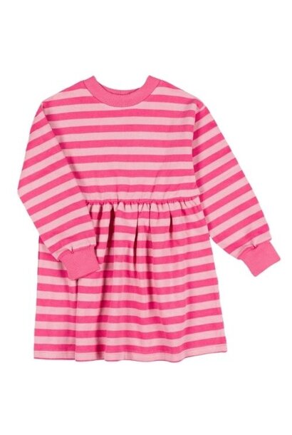 Nixnut fod dress cherry stripe