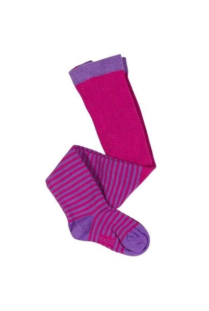 Nixnut stripe tights blueberry stripe