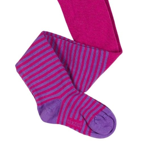 Nixnut stripe tights blueberry stripe-5