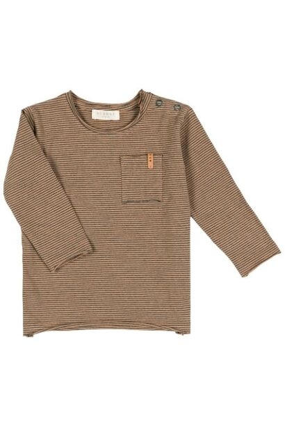 Nixnut longsleeve moss stripe