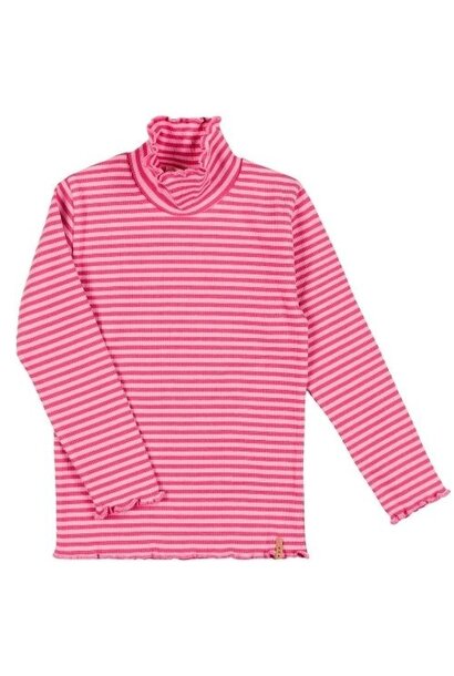 Nixnut meis longsleeve cherry stripe