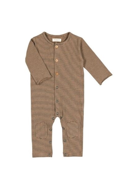 Nixnut butt onesie moss stripe