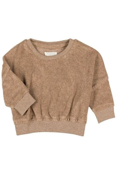 Nixnut mini sweater pebble
