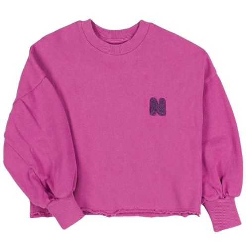 Nixnut split sweater plum-1
