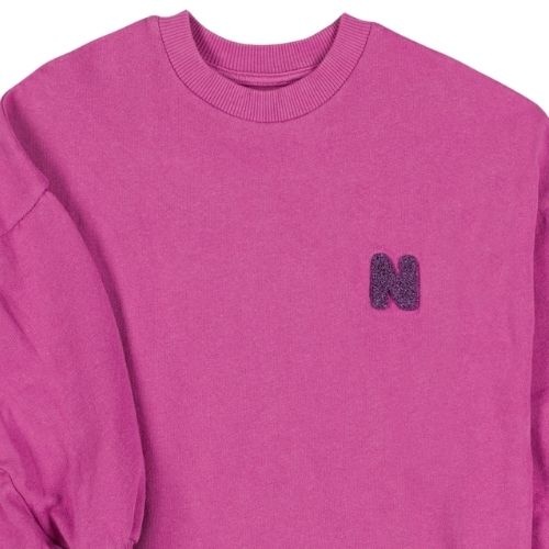 Nixnut split sweater plum-4