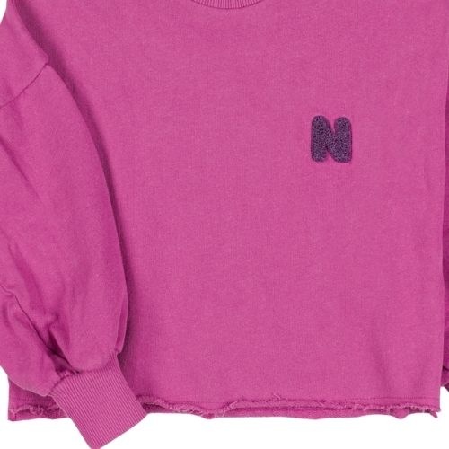 Nixnut split sweater plum-5