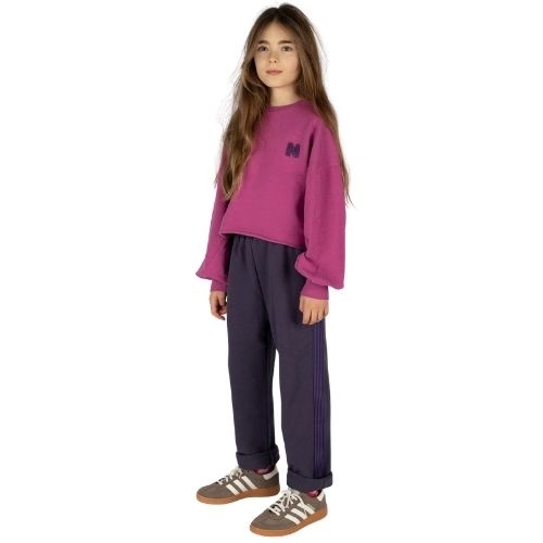 Nixnut split sweater plum-3