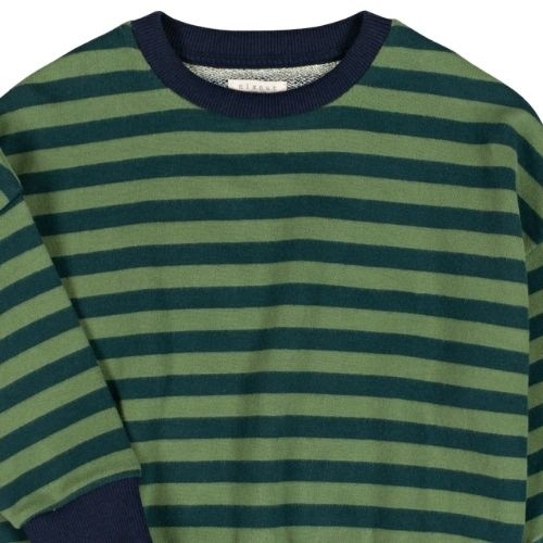 Nixnut rel sweater moss stripe-3