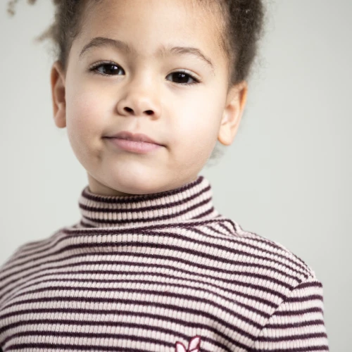 Jenest tara turtle neck ls tshirt rose bordeaux-2