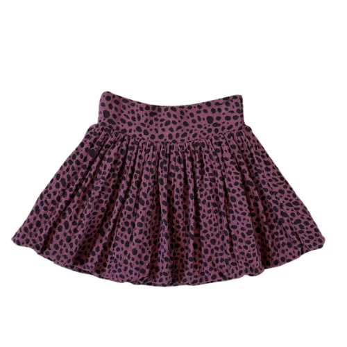 Jenest betty balloon skirt lt cherry bordeaux-1
