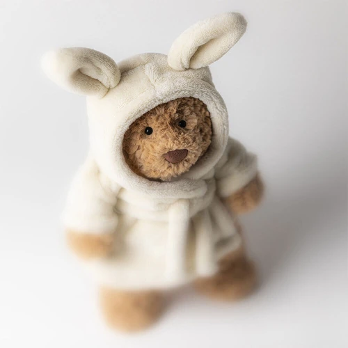 Jellycat bartholomew bear bathrobe outfit-2