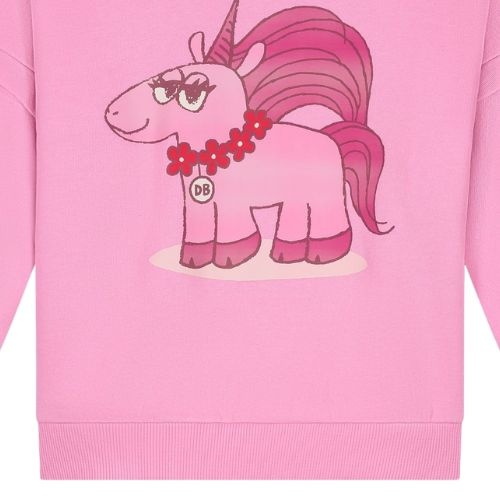 Daily Brat sassy unicorn sweater pink-8