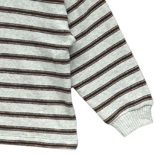 Jenest james ls tshirt brown grey melange-6