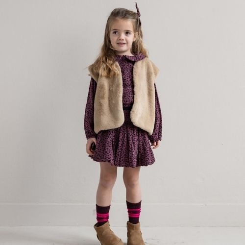 Jenest betty balloon skirt lt cherry bordeaux-4