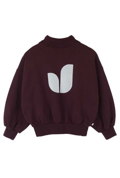 Jenest olivia sweater cherry bordeaux