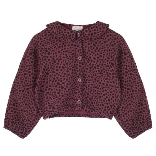 Jenest polly blouse lt cherry bordeaux-1