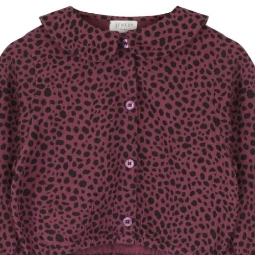 Jenest polly blouse lt cherry bordeaux-5