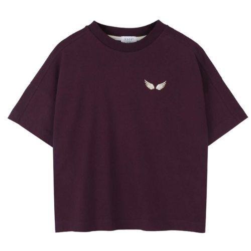 Jenest tessie tshirt cherry bordeaux-1