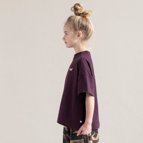 Jenest tessie tshirt cherry bordeaux-3