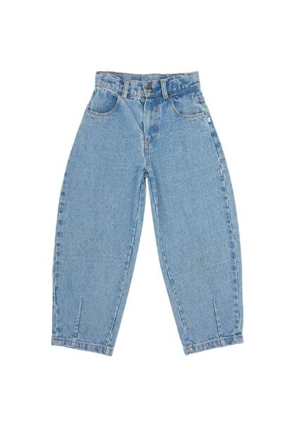 Jenest balloon denim pants medium wash