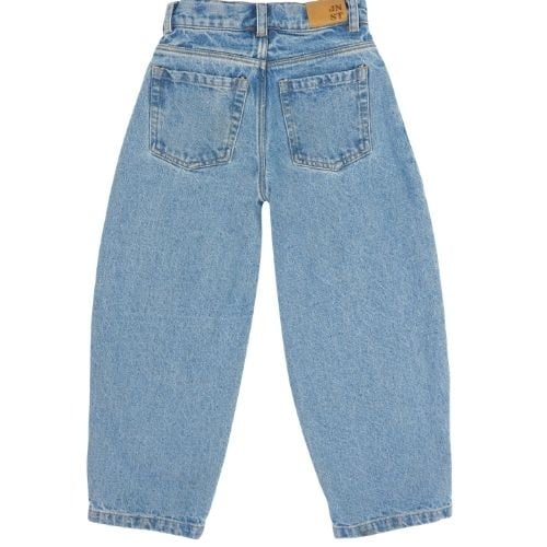 Jenest balloon denim pants medium wash-8
