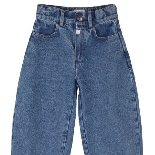 Jenest balloon denim pants dark wash-4