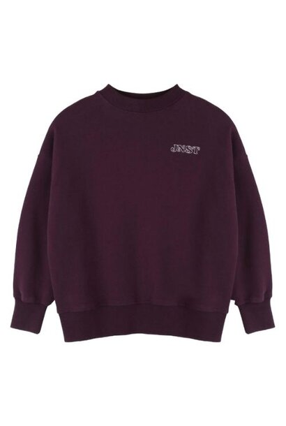 Jenest jnst sweater cherry bordeaux
