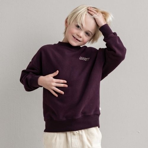 Jenest jnst sweater cherry bordeaux-4