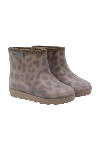 En Fant thermo boots short print pine bark brown - laarzen