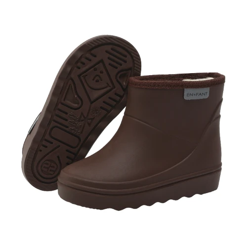 En Fant thermo boots short coffee bean brown - laarzen-3