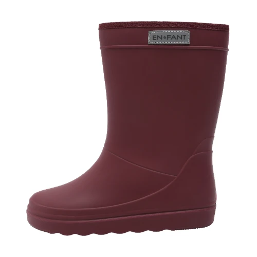 En Fant thermo boots solid port royale burgundy - laarzen-2