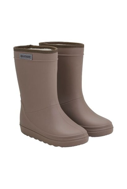 En Fant thermo boots solid pine bark brown - laarzen