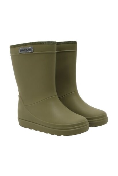 En Fant thermo boots solid mayflower green - laarzen