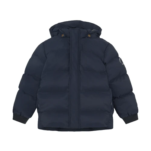 En Fant jacket quilt solid parisian night dark navy - jas-1