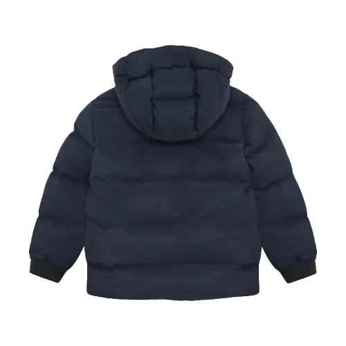 En Fant jacket quilt solid parisian night dark navy - jas-4