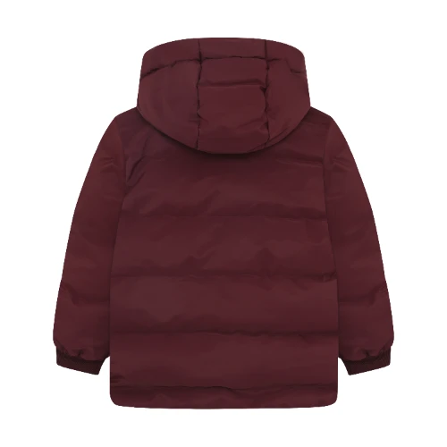 En Fant jacket quilt solid port royale burgundy - jas-4
