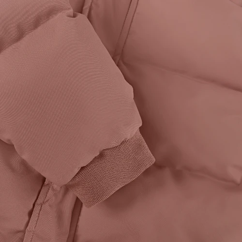 En Fant jacket quilt solid burlwood rose - jas-2