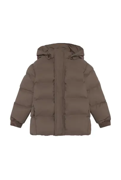 En Fant jacket quilt solid pine bark brown - jas