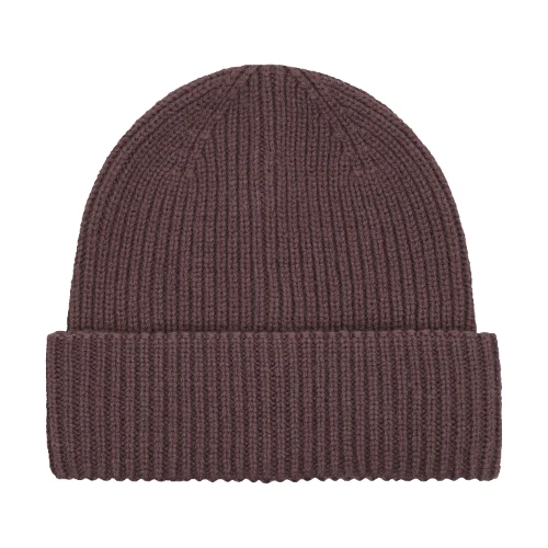 En Fant beanie w. lining flint purple - muts-2
