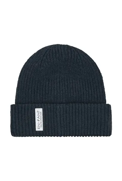 En Fant beanie w. lining parisian night dark navy - muts