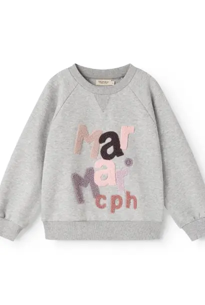 MarMar Copenhagen theos cloud grey logo double jersey