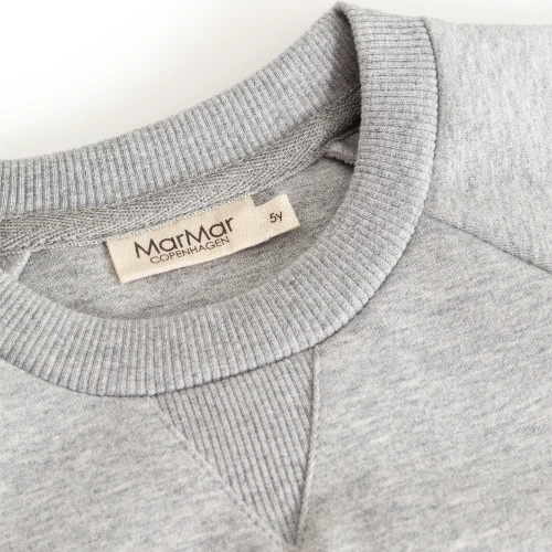 MarMar Copenhagen theos cloud grey logo double jersey-3