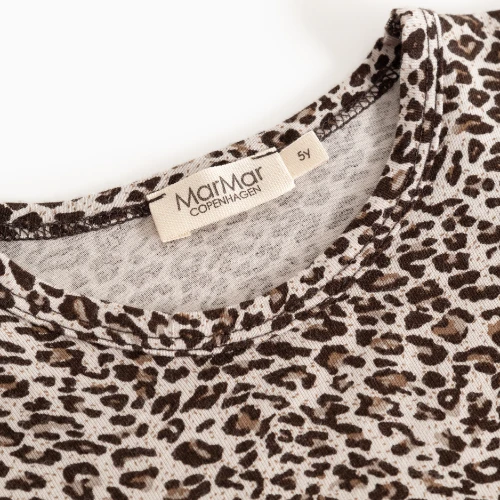 MarMar Copenhagen leo tee dark brown leo leopard-2