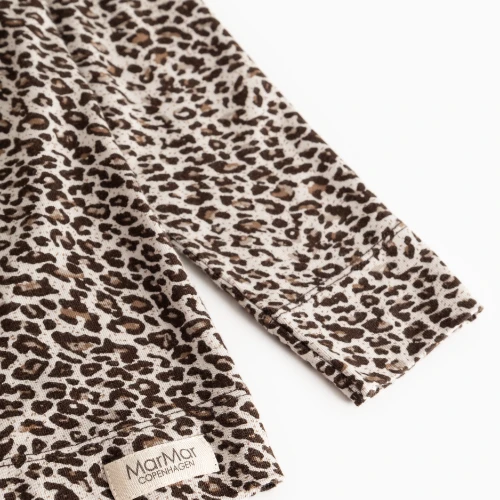 MarMar Copenhagen leo tee dark brown leo leopard-3