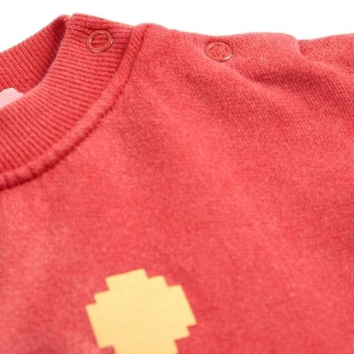 Bobo Choses lake monster sweatshirt red-6